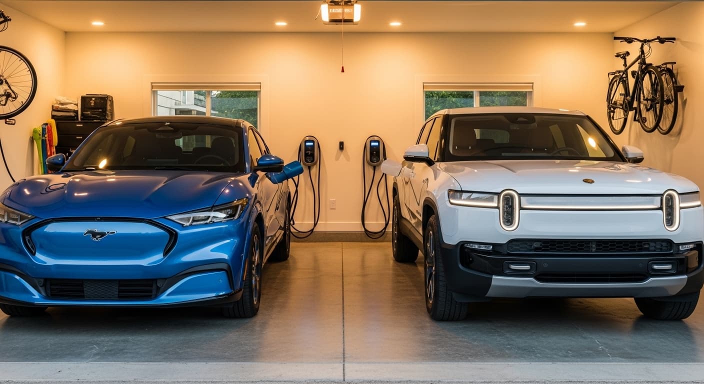 Two-EV Household Dual Charger Installation